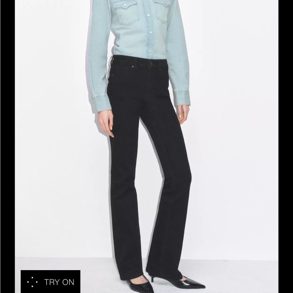NWT Zara mid rise bootcut jeans 2026 season